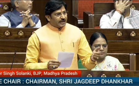 बड़वानी सांसद सुमेर सिंह सोलंकी ने वन अधिकार  पट्टे को लेकर संसद में उठाई आवाज