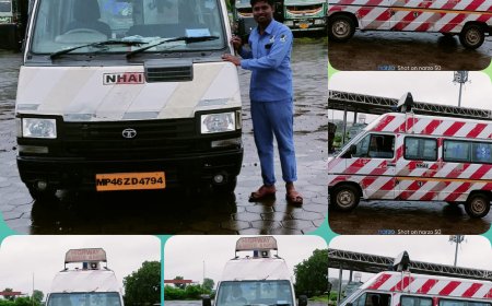 बिजासन लोकतंत्र न्यूज़ की खबर का हुआ असर घाट क्षेत्र में  24 घंटे उपलब्ध रहेगी एंबुलेंस