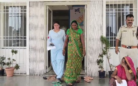 धरमपूरी प्रेमी के साथ मिलकर पति की हत्या की साज़िश रचने वाली पत्नी गिरफ्तार, आठ महीने से थी फरार।