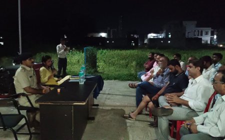 धरमपूरी शांति समिति की बैठक हुई आयोजित नियमों का पालन करने की अपील