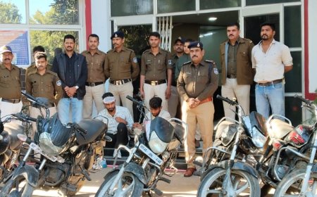 बड़वानी दो वाहन चोर गिरफ्तार पुलिस ने जप्त किए  पांच वाहन