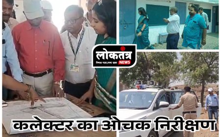 Segaw कलेक्टर ने किया ओचक निरीक्षण दिए आवश्यक दिशा निर्देश