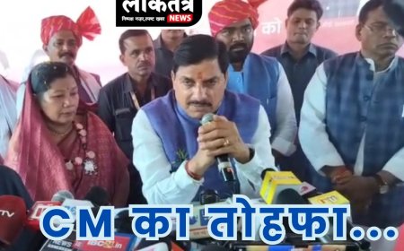 मंडला - CM मोहन ने दी सौगातें, बहनों के खाते में सिंगल क्लिक से पैसा ट्रांसफर