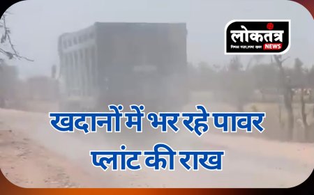 टीकमगढ़ की खदानों में भर रहे पावर प्लांट की राख....किसानों के लिए सिंचाई और पशुओं को पानी का संकट....ग्रामीणों ने कलेक्टर को सौंपा ज्ञापन....