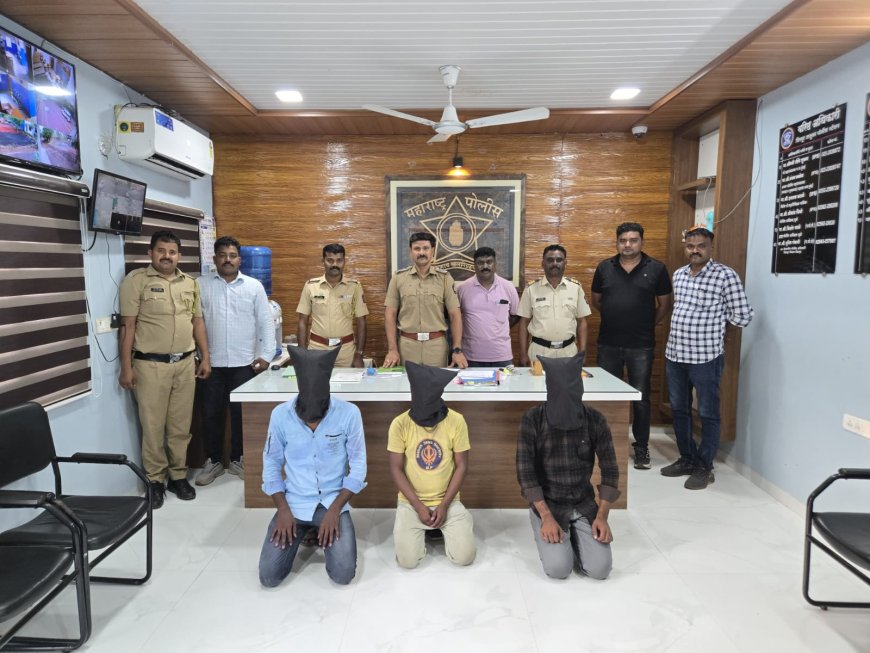 बिजासन: ट्रक दुर्घटना का बहाना बना कर 31 टन गेहूं चोरी, सांगवी पुलिस ने तीन आरोपियों को किया गिरफ्तार