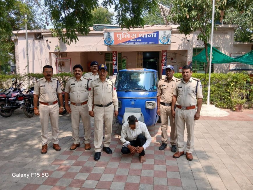 सेंधवा से चोरी लोडिंग वाहन पुलिस ने 18 घंटे में जलगांव से किया बरामद