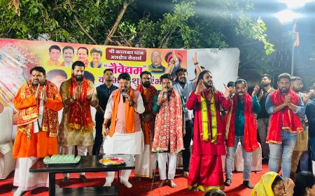 इंदौर ।  श्री कालका धाम में अब थाली में मिलेगा भोजन, मंत्री कैलाश विजयवर्गीय ने किया शुभारंभ