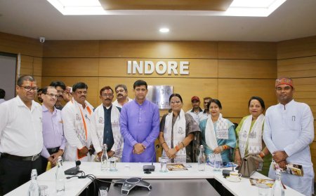 इंदौर: स्वच्छता व्यवस्था से प्रभावित हुआ छत्तीसगढ़ का प्रतिनिधिमंडल, महापौर ने साझा किया