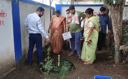 शाहपुर: एक पेड़ मां के नाम अभियान की शुरुआत, विधायक गंगा सज्जन सिंह उइके ने लगाया पौधा
