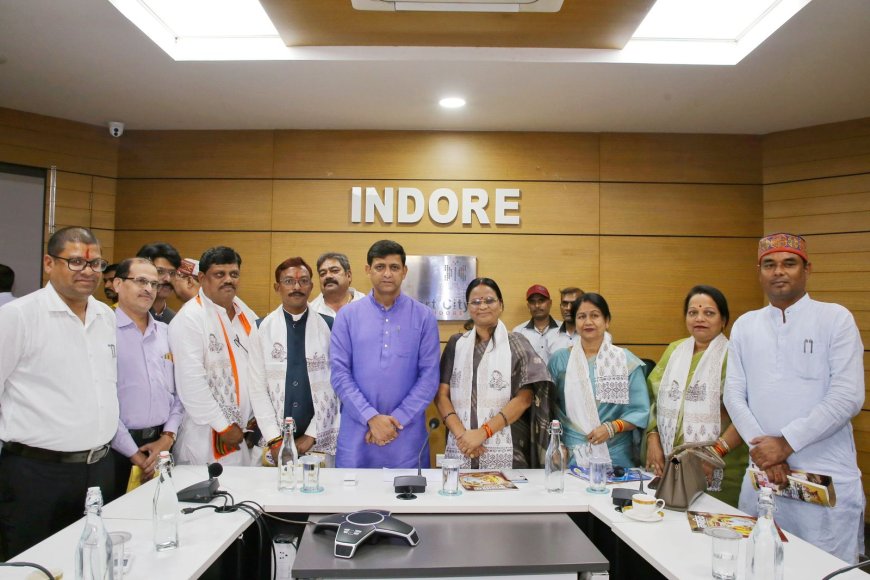 इंदौर: स्वच्छता व्यवस्था से प्रभावित हुआ छत्तीसगढ़ का प्रतिनिधिमंडल, महापौर ने साझा किया