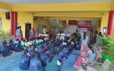 सेंधवा में नशा मुक्ति अभियान के तहत जागरूकता कार्यक्रम संपन्न, स्कूली बच्चों को दिलाई गई शपथ