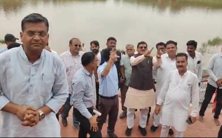 मोहना संगम पर्यटन स्थल का सांसद ने किया निरीक्षण, दिए आवश्यक सुधार के निर्देश