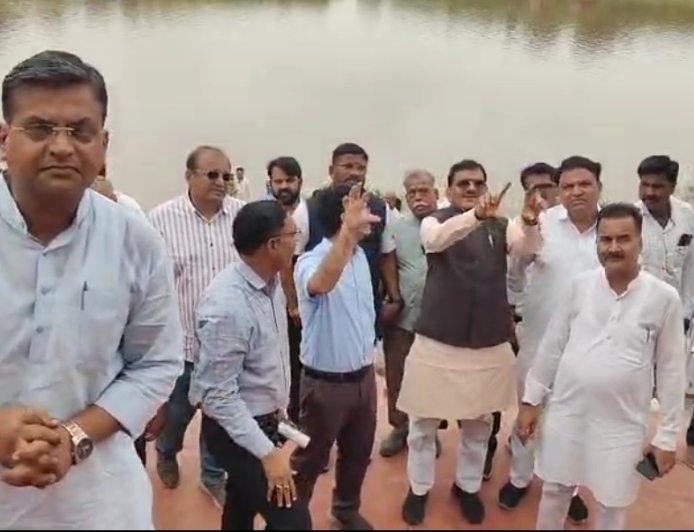 मोहना संगम पर्यटन स्थल का सांसद ने किया निरीक्षण, दिए आवश्यक सुधार के निर्देश