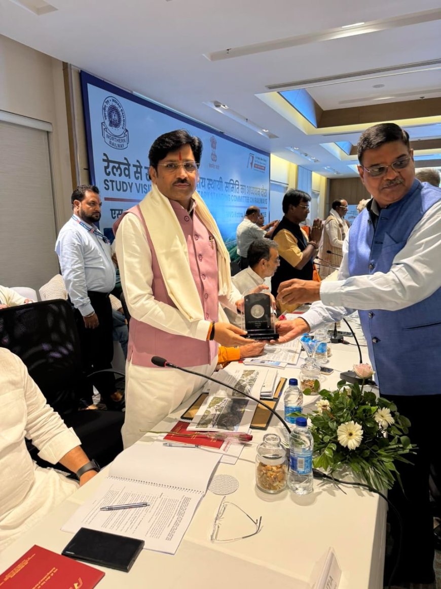 डॉ. सुमेर सिंह सोलंकी ने निभाई सक्रिय भूमिका, रेलवे समिति का जम्मू-कश्मीर दौरा संपन्न