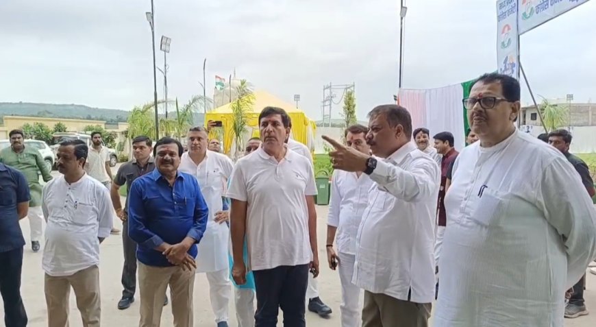 मांडू में कांग्रेस का नव संकल्प शिविर शुरू, 2028 विधानसभा चुनाव को लेकर बनेगी रणनीति