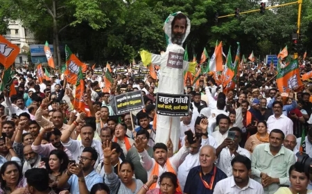 पीएम मोदी और उनकी माता पर आपत्तिजनक टिप्पणी से भड़की राजनीति, देशभर में विरोध प्रदर्शन