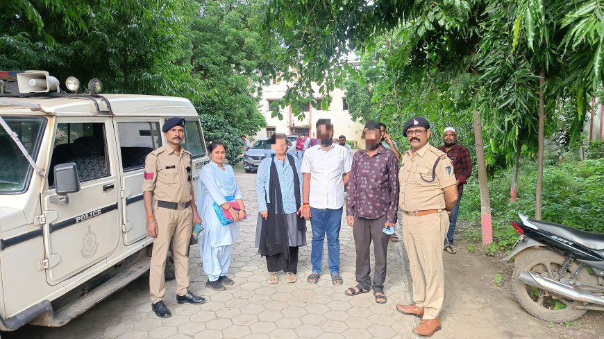 सेंधवा फर्जी बैंक खाता खोलकर रुपए निकालने वाले तीन इनामी आरोपी सेंधवा से गिरफ्तार