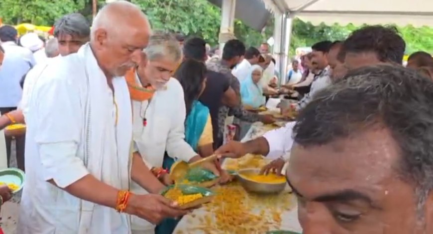 उज्जैन: मुख्यमंत्री डॉ. मोहन यादव के मार्गदर्शन में शनिचरी अमावस्या पर भंडारा