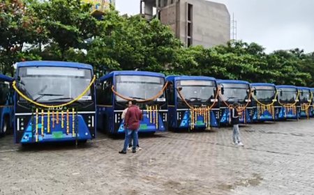 इंदौर को मिली 50 नई सिटी बसों की सौगात, मुख्यमंत्री मोहन यादव ने दिखाई हरी झंडी