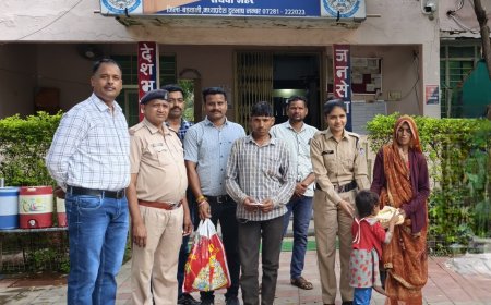 सेंधवा में मजदूर परिवार से चोरी, पुलिस बनी सहारा – मानवीय संवेदनशीलता की मिसाल