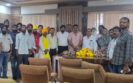 श्री गुरुनानक चौक नामकरण पर सिख समाज ने किया नगर पालिका अध्यक्ष बसंती बाई यादव का सम्मान