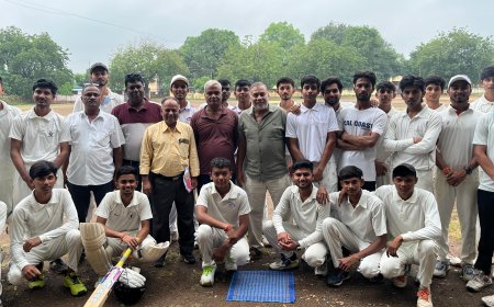 बड़वानी जिले की क्रिकेट अंडर 23 टीम घोषित जानिए किन खिलाड़ियों का हुआ चयन