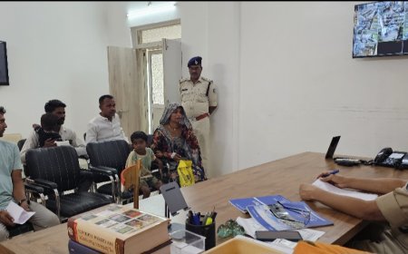 एसपी जगदीश डावर ने जनसुनवाई में सुनी आमजन की समस्याएँ, दिए त्वरित समाधान के निर्देश