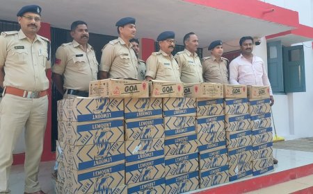 अवैध शराब परिवहन के खिलाफ बड़वानी पुलिस की बड़ी कार्रवाई