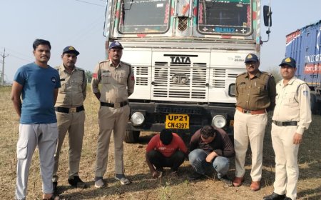 नागलवाड़ी वध के लिए ले जाए रहे 52 गोवंश को पुलिस ने छुड़ाया दो आरोपी गिरफ्तार