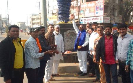 अंबेडकर महापरिनिर्वाण दिवस पर सेंधवा में श्रद्धांजलि, शासन की उदासीनता पर बहुजनों का रोष