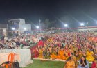 सेंधवा में श्रीमद्भागवत कथा का दूसरा दिन: स्वामी आनंदजीवनदास जी ने बताया भागवत श्रवण का महत्व, शनिवार को मनाया जाएगा कृष्ण जन्मोत्सव