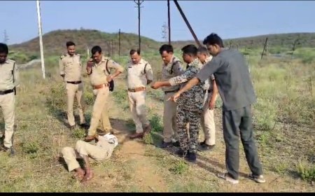ग्वालियर में पुलिस जवान का खून से लथपथ शव मिलने से सनसनी, हत्या की आशंका