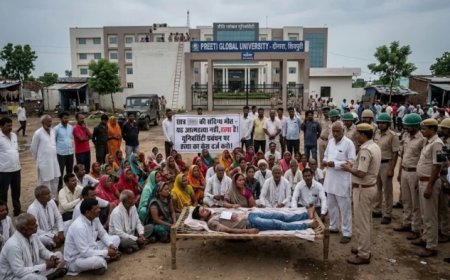 Shivpuri News: प्रीति ग्लोबल यूनिवर्सिटी में डी-फार्मा छात्र की संदिग्ध मौत; छत पर फंदे से लटका मिला शव