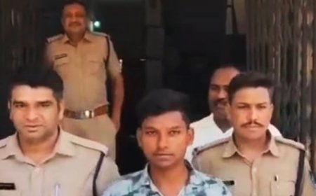 खरगोन में अवैध हथियार तस्कर गिरफ्तार: इंदौर में पिस्टल बेचने की फिराक में था अयान, पुलिस ने दबोचा