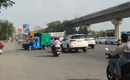 इंदौर एमआर-10 (MR-10) पर बना नया ब्लैक स्पॉट: पुराने टोल नाके के पास बढ़े सड़क हादसों के खतरे, जानें पूरी समस्या