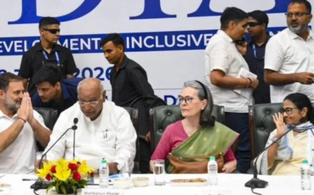 INDIA गठबंधन की अहम बैठक: 25 दलों ने बनाई साझा रणनीति, सरकार को घेरने के लिए तय किए 5 बड़े मुद्दे