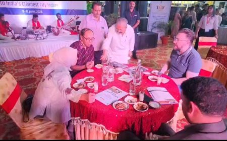 इंदौर 56 दुकान बना अंतरराष्ट्रीय मेहमाननवाजी का लोकप्रिय फूड जोन