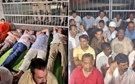 भोपाल में सियासी बवाल: मीनाक्षी नटराजन का नामांकन रद्द होने पर कांग्रेस का निर्वाचन कार्यालय के बाहर डेरा