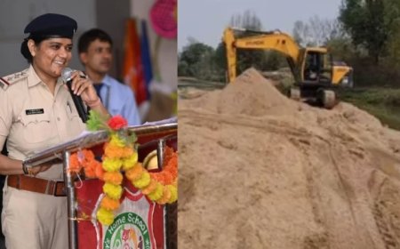 मुरैना में अवैध रेत खनन पर बड़ी कार्रवाई: वीडियो वायरल होने के बाद सबलगढ़ टीआई निलंबित