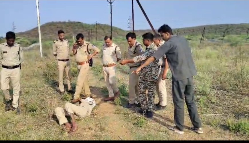 ग्वालियर में पुलिस जवान का खून से लथपथ शव मिलने से सनसनी, हत्या की आशंका