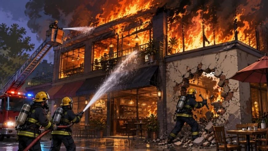 Bhopal Fire News: लालघाटी चौराहे के रेस्टोरेंट में लगी आग, फायर ब्रिगेड की 5 गाड़ियों ने पाया काबू