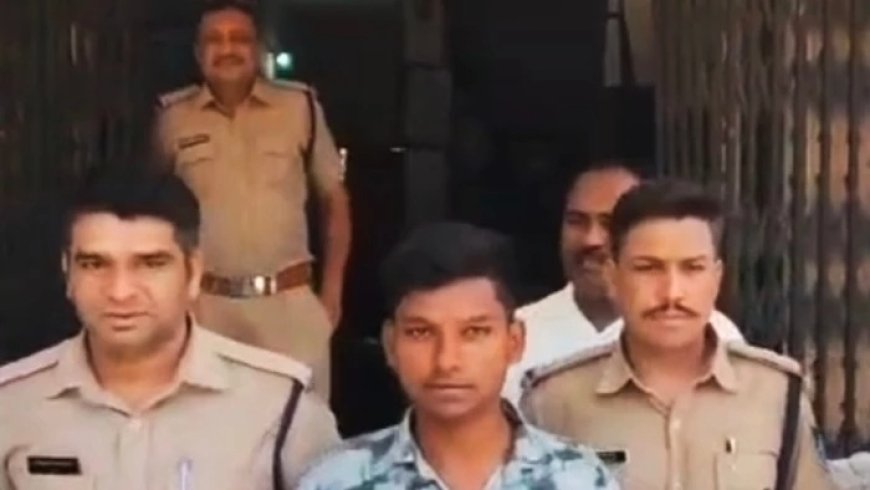 खरगोन में अवैध हथियार तस्कर गिरफ्तार: इंदौर में पिस्टल बेचने की फिराक में था अयान, पुलिस ने दबोचा