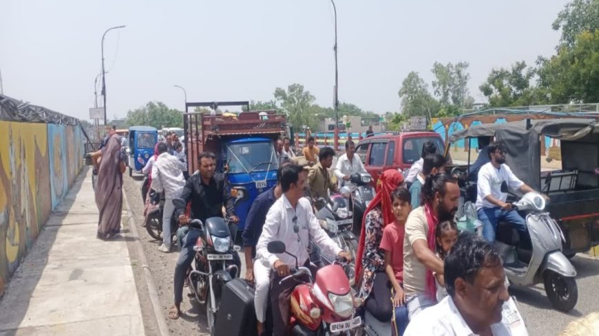 Ratlam Chakka Jam: 2 घंटे तक सैलाना रोड पर लगा लंबा जाम; हादसे में युवक की मौत के बाद परिजनों ने किया प्रदर्शन