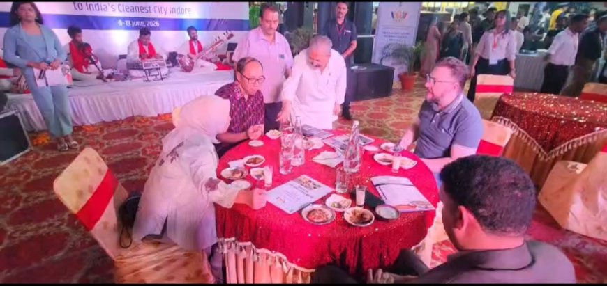 इंदौर 56 दुकान बना अंतरराष्ट्रीय मेहमाननवाजी का लोकप्रिय फूड जोन