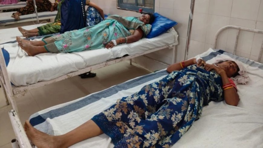 नरसिंहपुर में बड़ा सड़क हादसा: मजदूरों से भरा पिकअप पलटा, टायर फटने से 19 लोग घायल