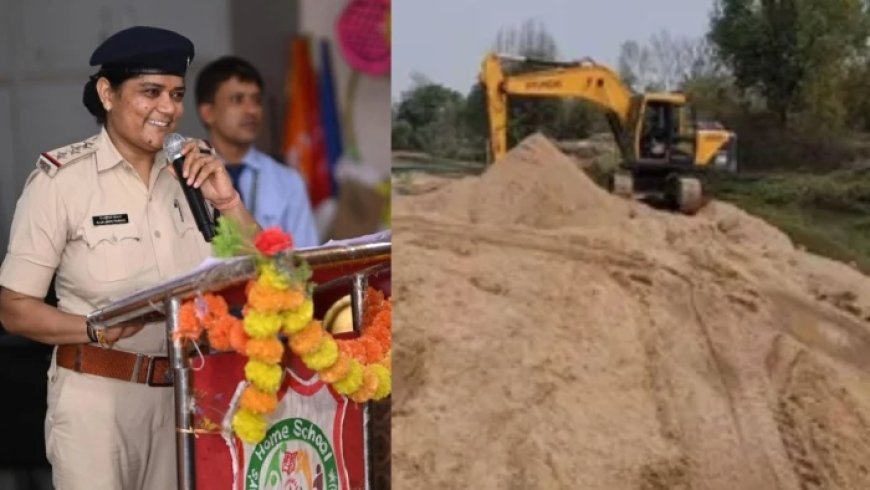 मुरैना में अवैध रेत खनन पर बड़ी कार्रवाई: वीडियो वायरल होने के बाद सबलगढ़ टीआई निलंबित
